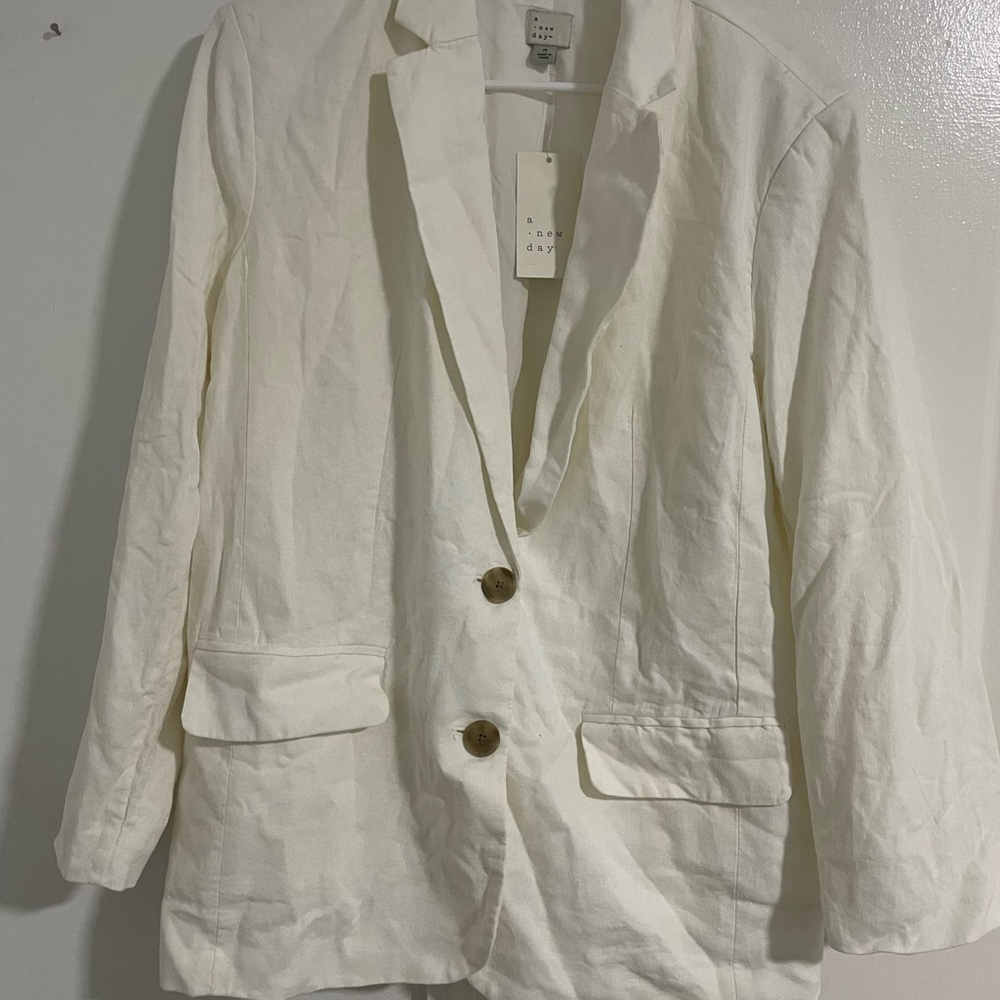 a new day Cream Blazer